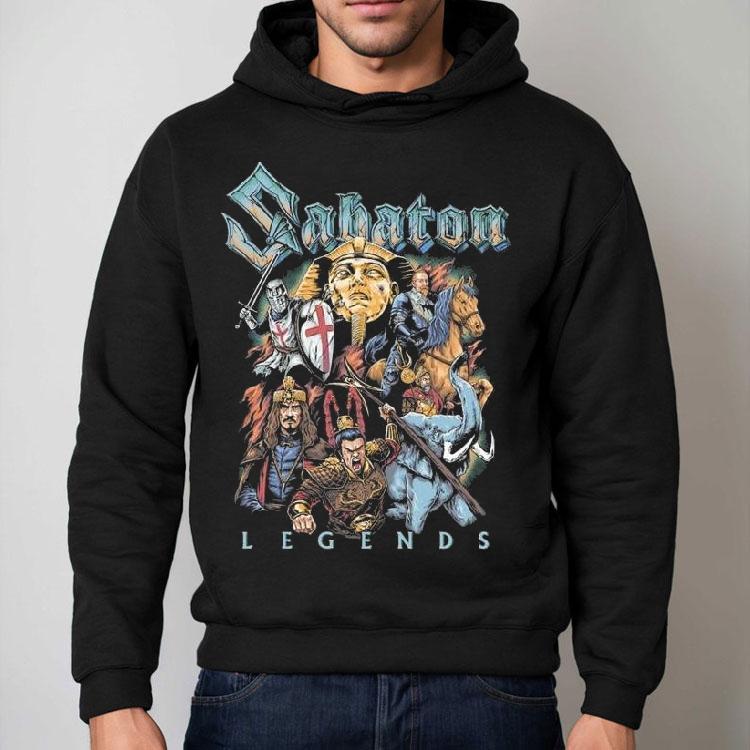 Sabaton Vault Of Legends Blue Shirt Sabaton Vault Of Legends Blue Shirt