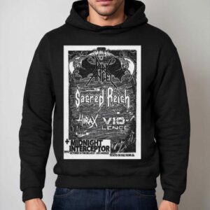 Sacred Reich The Belasco In Los Angeles Ca October 16 2025 Shirt 2 Sacred Reich The Belasco In Los Angeles Ca October Hoodie