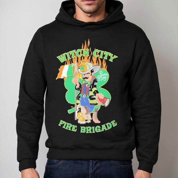 Salem Witch City Fire Brigade St. Patrick’s Day Shirt Salem Witch City Fire Brigade St. Patrick’s Day Shirt