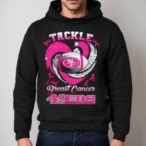 San Francisco 49ers Breast Cancer Awareness Tackle Heart Shirt 2 San Francisco Ers Breast Cancer Awareness Tackle Hear Hoodie