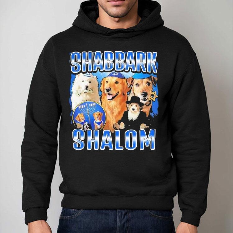 Shabbark Shalom Dogs Graphic Shirt Shabbark Shalom Dogs Graphic Shirt