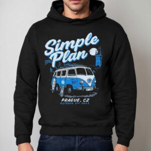 Simple Plan Prague, Czechia October 02 2025 Shirt 2 Simple Plan Prague Czechia October Hoodie