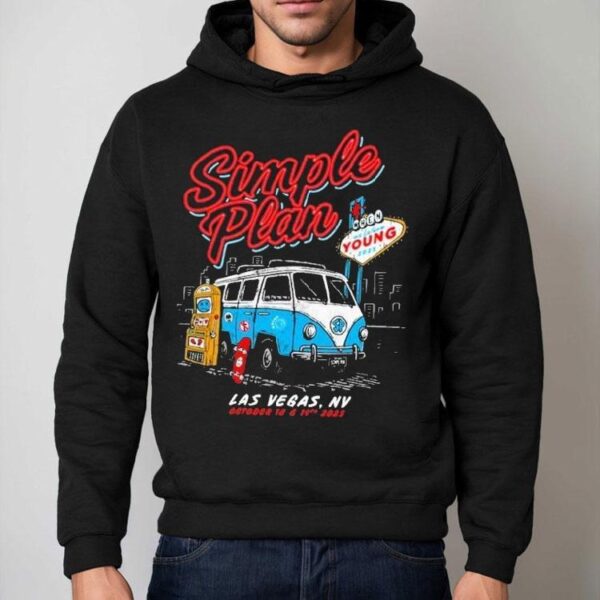 Simple Plan When Young 10-19-2025 Las Vegas Event Shirt