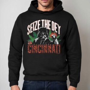 Star Wars X Cincinnati Bengals Seize The Dey Dark Side Hoodie