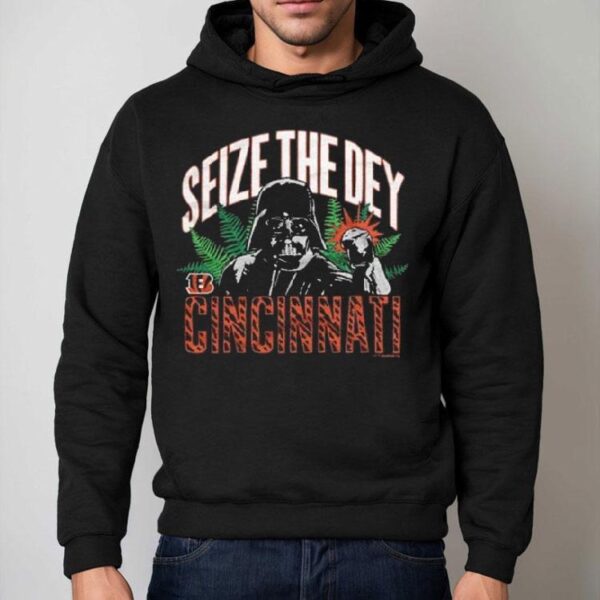 Star Wars X Cincinnati Bengals Seize The Dey Dark Side Shirt