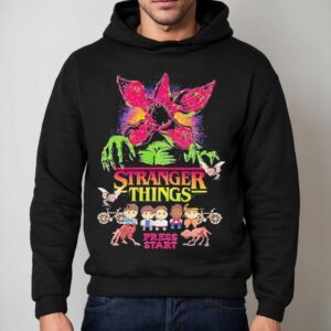Stranger Things Eleven Mike Dustin Lucas Will Press Star Hoodie