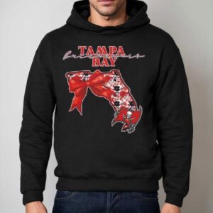 Tampa Bay Buccaneers Nfl Cozy State Bow Hoodie