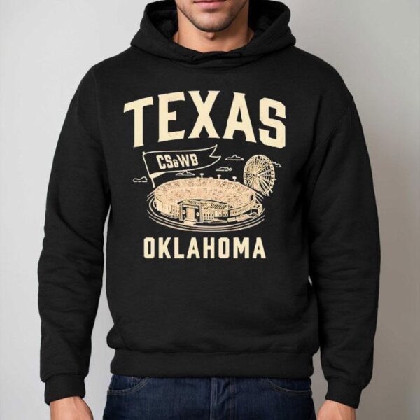 Texas Longhorns Vs Oklahoma Sooners Cs And Wb Stadium Shirt