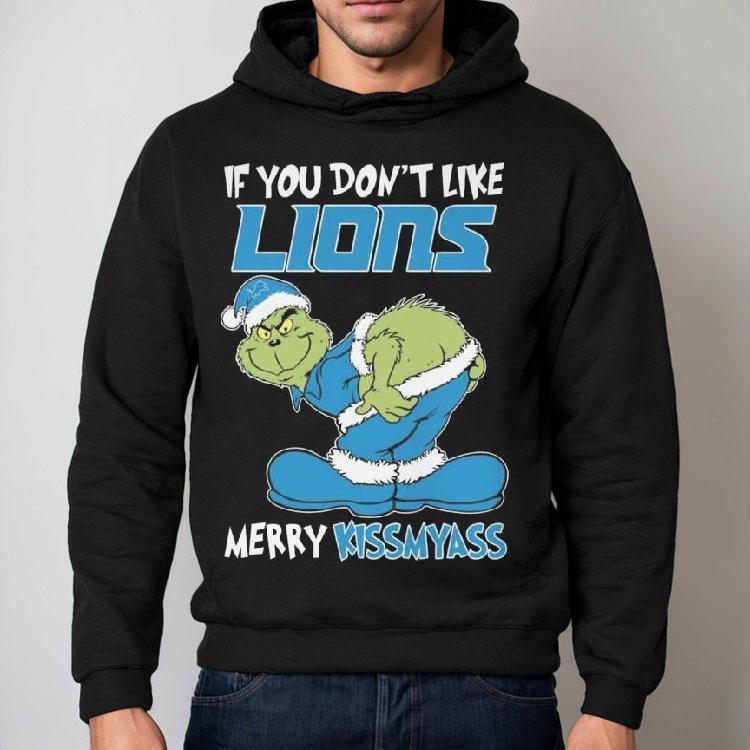 The Grinch If You Don’t Like Detroit Lions Merry Kissmyass 2025 Shirt The Grinch If You Don’t Like Detroit Lions Merry Kissmyass 2025 Shirt