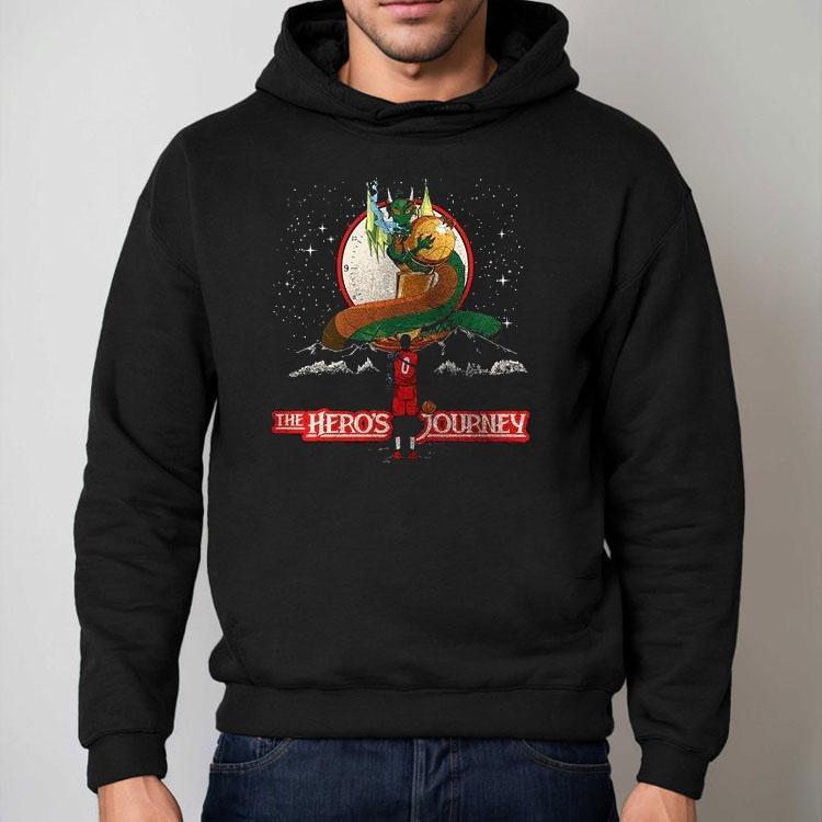 The Hero’s Journey Dragon Ball Basketball Shirt The Hero’s Journey Dragon Ball Basketball Shirt