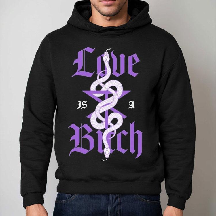 The Rasmus Love Is A Bitch Snake Shirt The Rasmus Love Is A Bitch Snake Shirt