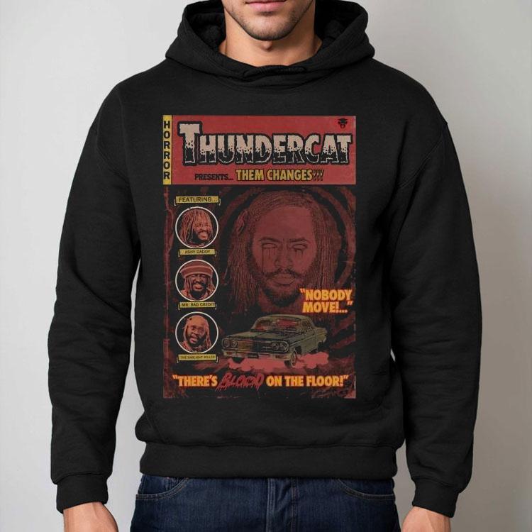 Thundercat There’s Blood On The Floor October 15 2025 At Coca Cola Roxy Shirts Thundercat There’s Blood On The Floor October 15 2025 At Coca Cola Roxy Shirts