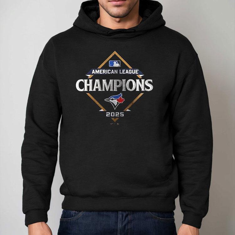 Toronto Blue Jays 2025 3 Times American League Champions Logo Shirt Toronto Blue Jays 2025 3 Times American League Champions Logo Shirt