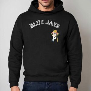 Toronto Blue Jays Bad Bunny Head Logo Signature Shirt 2 Toronto Blue Jays Bad Bunny Head Logo Signature Hoodie