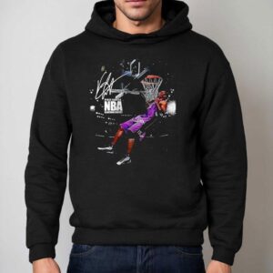 Toronto Raptors Vince Carter Nba Slam Dunk Contest Graphic Signature Vintage Hoodie