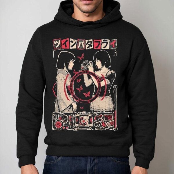 Twin Butterfly Anime Shirt