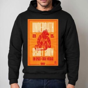Underoath At Crowbar In Tampa, Fl On October 6 2025 Tour Shirt 2 Underoath At Crowbar In Tampa Fl On October Tour Hoodie