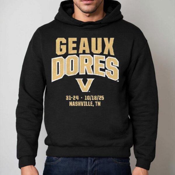 Vanderbilt Commodores Geaux Dores Nashville Tn Shirt