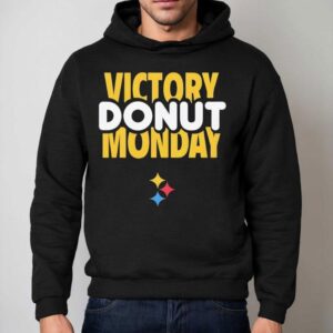 Victory Donut Monday Pittsburgh Slers Nfl Shirt 2 Victory Donut Monday Pittsburgh Slers Nfl Hoodie
