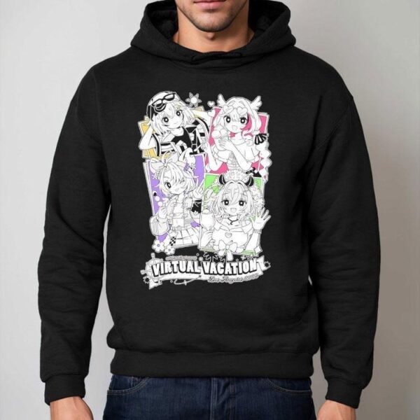 Virtual Vacation Los Angeles 2025 Anime Shirt