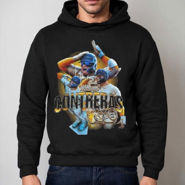 William Contreras Milwaukee Brewers Sign 2025 Shirt