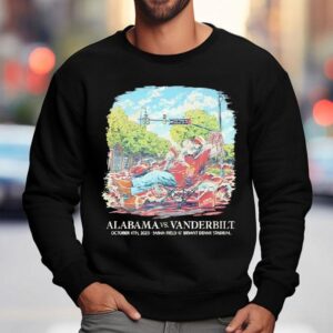 Alabama Vs. Vanderbilt 2025 Shirt 3 Alabama Vs Vanderbilt Sweatshirt