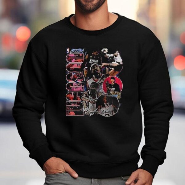 Allen Iverson Philadelphia 76ers The Answer Graphic Bootleg Shirt