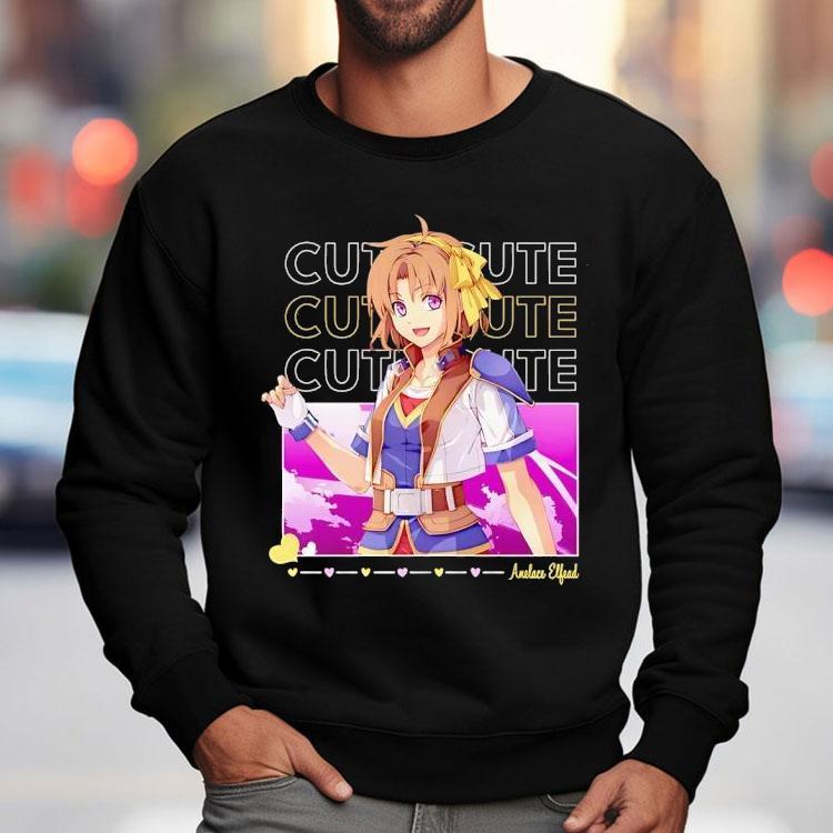 Anelace Elfead Cute Trails In The Sky Legend Of Heroes Shirt Anelace Elfead Cute Trails In The Sky Legend Of Heroes Shirt