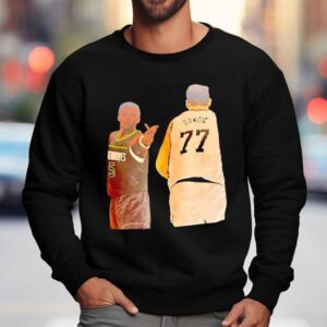 Anthony Edwards Raises His Hand To Luka Doncic Shirt 3 Anthony Edwards Raises His Hand To Luka Doncic Sweatshirt