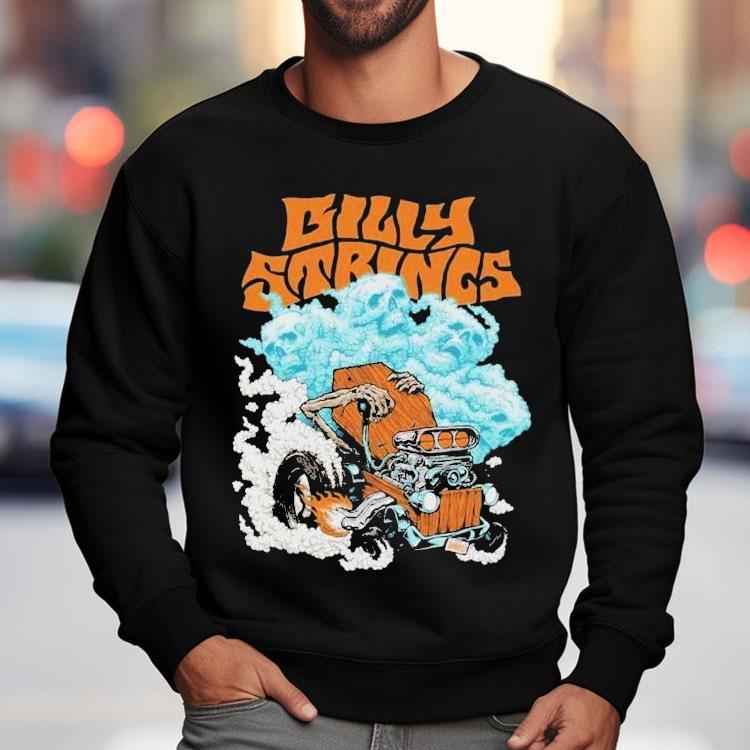 Billy Strings For Fall Tour 2025 Hot Rod Shirt Billy Strings For Fall Tour 2025 Hot Rod Shirt
