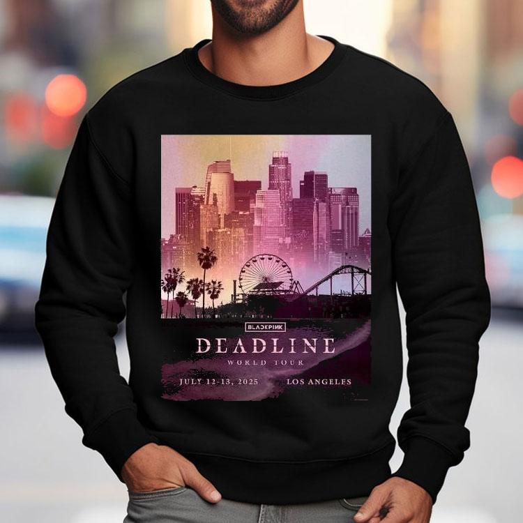 Blackpink Deadline World Tour 2025 Exclusive For Los Angeles On July 12-13 2025 Shirt Blackpink Deadline World Tour 2025 Exclusive For Los Angeles On July 12-13 2025 Shirt