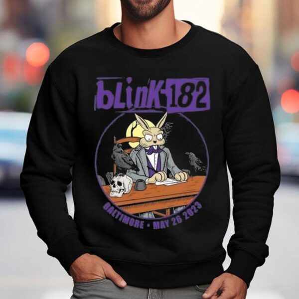Blink-182 May 26 2023 Baltimore Event Shirt