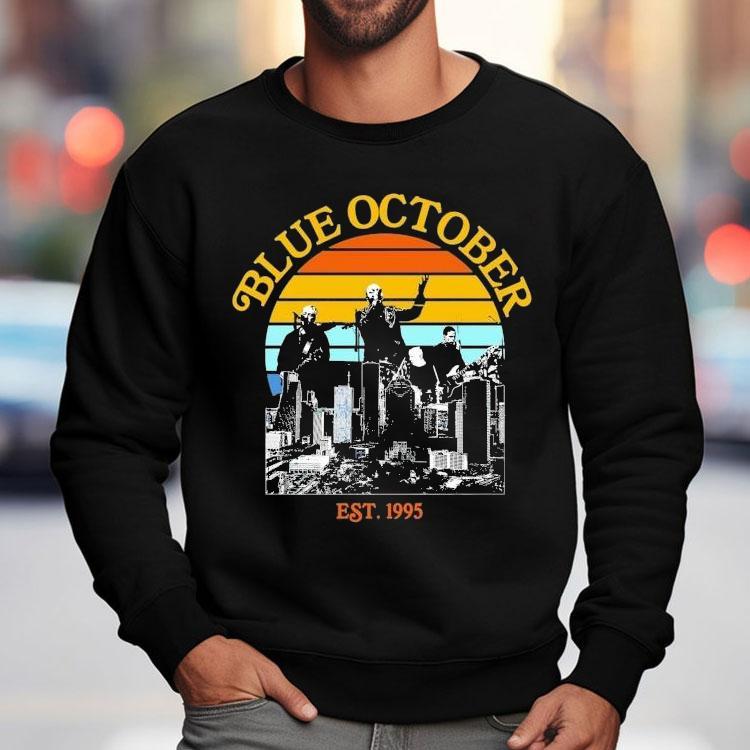 Blue October Est 1995 Photo Shirt Blue October Est 1995 Photo Shirt