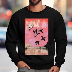Bottomland The Mostly Texas Tour Dates Sweatshirt