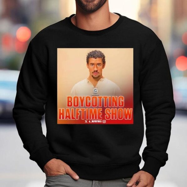 Boycotting Bad Bunny Super Bowl Halftime Show Shirt