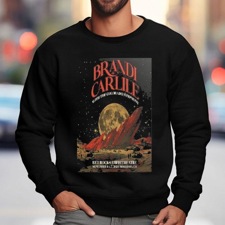 Brandi Carlile Red Rocks Amphitheatre Morrison Co Tour Sept 6 7 2024 Shirt Brandi Carlile Red Rocks Amphitheatre Morrison Co Tour Sept 6 7 2024 Shirt