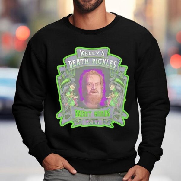 Brent Hinds In Memory Kelly’s Death Pickles Shirt