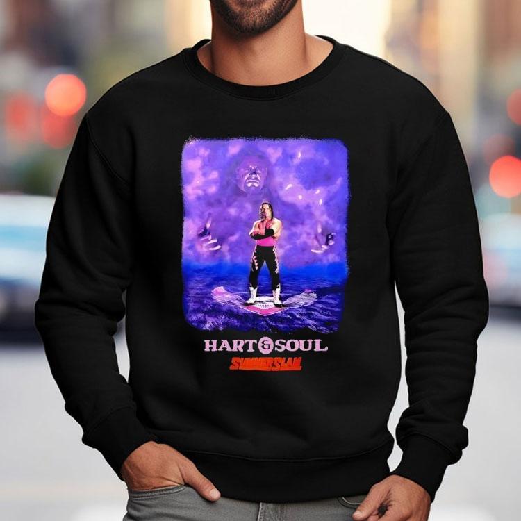 Bret Hart Wwe Summerslam 1997 Hart And Soul Vintage Graphic Shirt Bret Hart Wwe Summerslam 1997 Hart And Soul Vintage Graphic Shirt