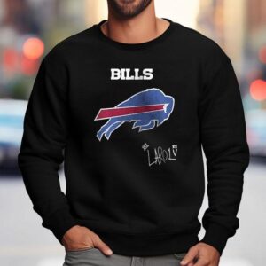 Buffalo Bills Kid Laroi Berlin Game 2025 Logo Shirt 3 Buffalo Bills Kid Laroi Berlin Game Logo Sweatshirt