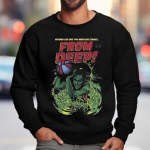 Caitlin Clark Nothing Can Save You When She Strikes From Deep Shirt 3 Caitlin Clark Nothing Can Save You When She Strikes From Deep Sweatshirt