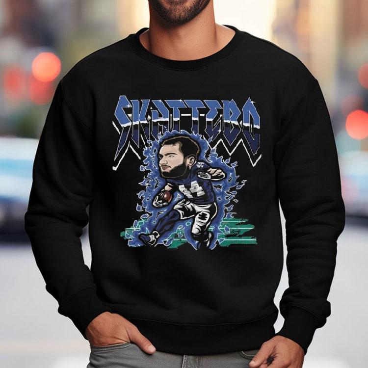 Cam Skattebo New York G Fire Shirt Cam Skattebo New York G Fire Shirt