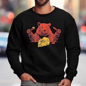 Chicago Bears Let S Eat Cheese Sweatshirt