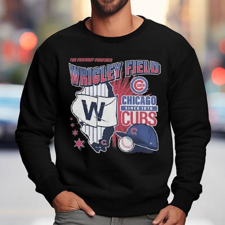 Chicago Cubs The Friendly Confines Wrigley Field Shirt Chicago Cubs The Friendly Confines Wrigley Field Shirt