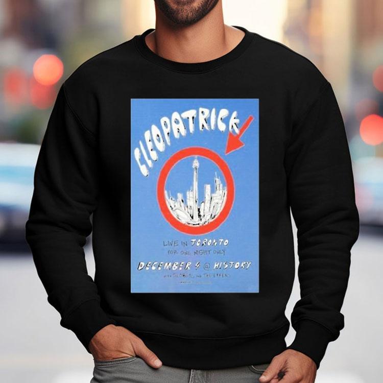 Cleopatrick History Tour Toronto, On 2025 Shirt Cleopatrick History Tour Toronto, On 2025 Shirt