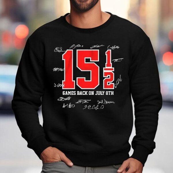 Cleveland Guardians Baseball 15 5 Game Comeback Signatures Shirt