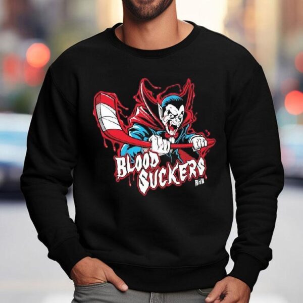 Count Dracula Hockey Blood Suckers Shirt