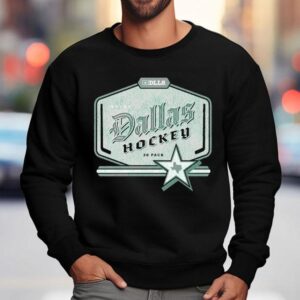 Dallas Star Enjoy Dallas Hockey Pack Logo Sweatshirt