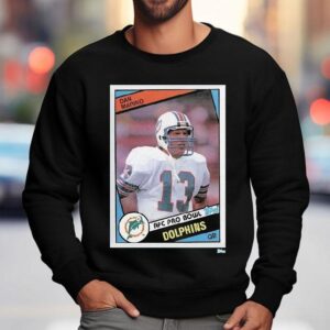 Dan Marino Afc Pro Bowl Qb Miami Dolphins Trading S Sweatshirt