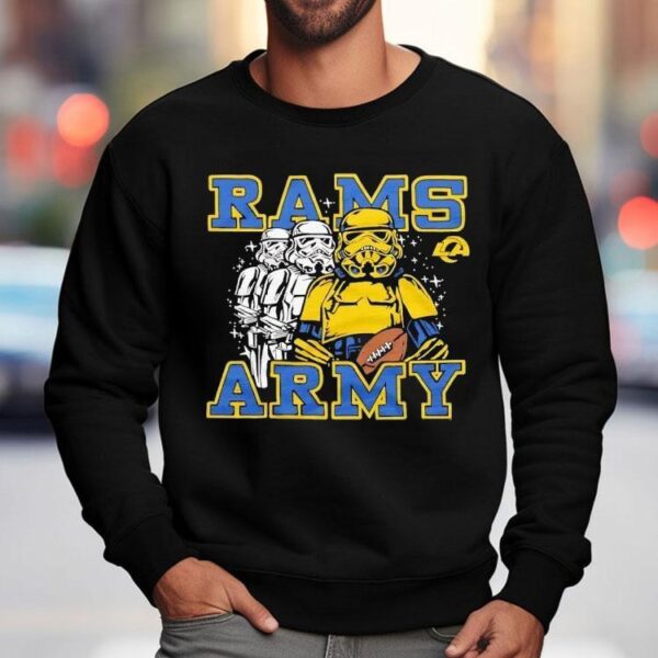 Darht Vander X Los Angeles Rams Football Army Shirt