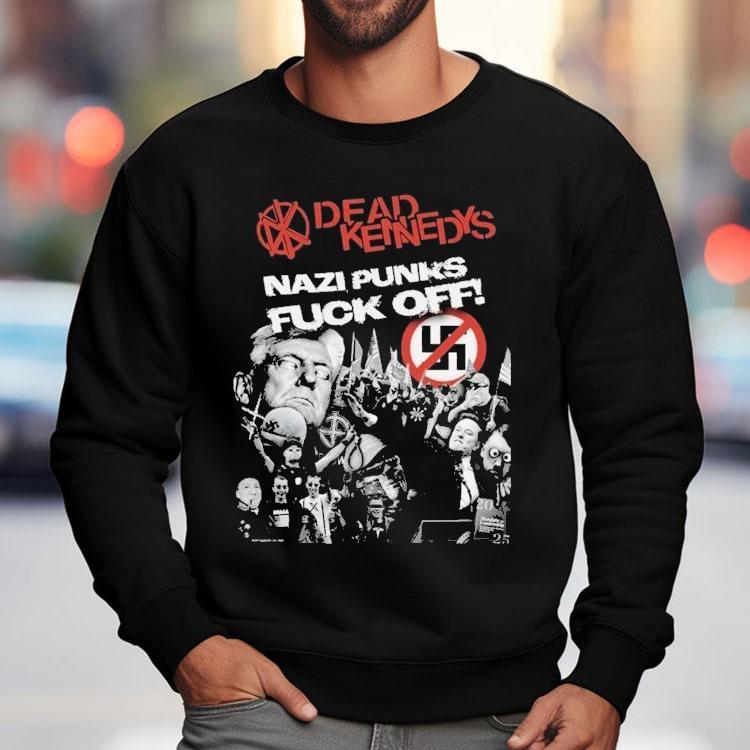Dead Kennedys Nazi Punks Fuck Off 2025 Tour Shirt Dead Kennedys Nazi Punks Fuck Off 2025 Tour Shirt